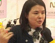 广州展会记者现场采访耐动免充气轮胎董事长