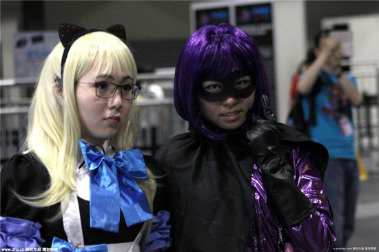 2015年5月16日,上海,2015上海漫控潮流博览会,欧美COSPLAY惊爆眼球。