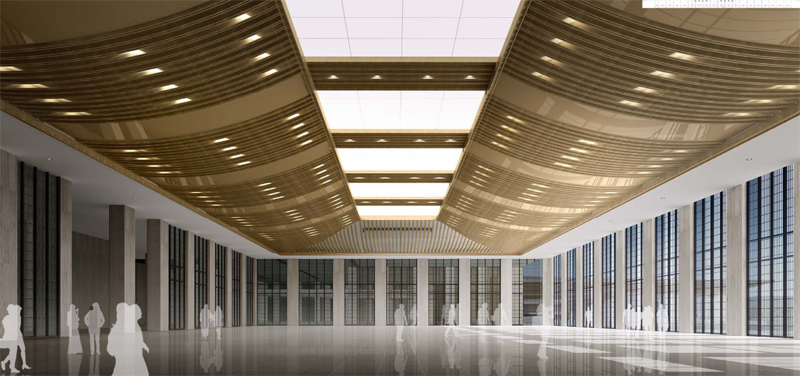 深圳坪山燕子湖国际会展中心_展馆效果图展示-第一展会网