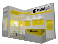 
insta360电子展